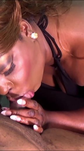 Hot MILF Lisa Rivera loves sucking Cock