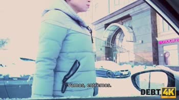 Rough Romance: Debt4k's Young Russian Cutie Sells Sex for Cash in POV Amateur Video