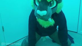 FTM Furry Toying destroys tight pussy solo leak