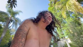 anal fuck with busty and horny dunken hina on pov