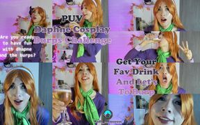 Puv Daphne Cosplay Burping Contest with Scooby