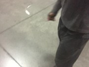 Freeballing at work:-) with a bit of public Bathroom play