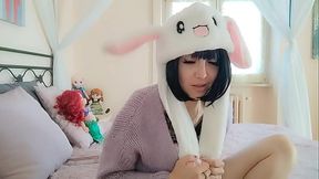 she is so sweet and cute you can'_t resist her diaper