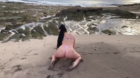 Hot and horny Latina teenager enjoys some fun