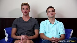 Ty thomas gets versatile with 20yo teenager in his first porn!