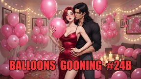 Balloons Gooning #24B: Balloon Mistress Owns Your Edge (Animated)