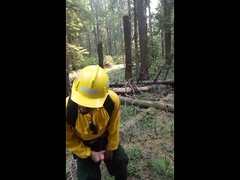 real wildfire worker