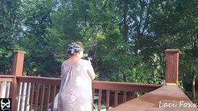 Ma's Smokin' in Curlers