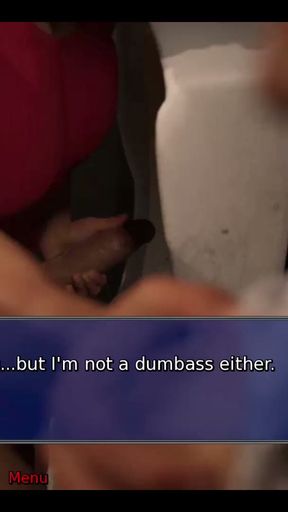 The office wife #30 - Stacey and Nate went out ... Nate fucked Stacey in the bathroom ... Jason , Stacey and Jessie had   Clip 2
