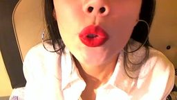 Pretty Asian Girl Teases