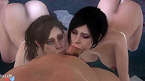 Ada And Claire Double Blowjob