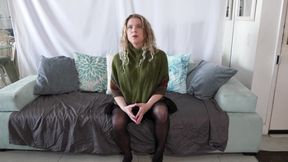 Stepson Fucks Stepmom to Prove to Her That He Can Fuck with Just the Tip and Not Go Too Deep