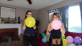Balloon blow up party