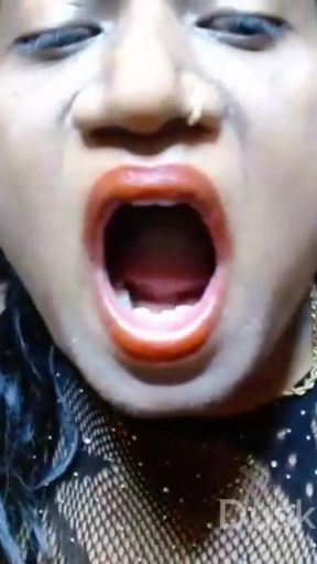 Indian Trans women stand on doggy Position and exposed her Ass hole   Clip 2