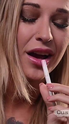 Kleio Valentien Smoking Hot Dildo