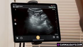 ULTRA SOUND ANAL! Black twink anal fucked!