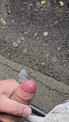 Outdoor Cumshot Big