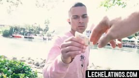 LecheLatinos.com - Straight Latino's POV debut with a raw, hard bareback bang
