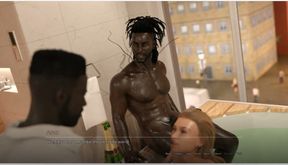 The Spellbook - Gameplay - Roleplay - Two Black Cock Double Penetrated the Cheating Girlfriend Who Wants to Pornstar