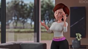 Aunt Cass gives Buttjob with Happy Ending in Top Adult Animation