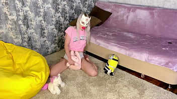 DIAPER: Adult baby Mia Mimi wet and messy playtime