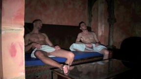 tony axel fucked by john despe in exhib fuck