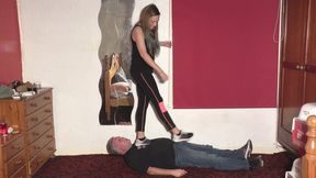 Jumping Stomping Sophie In Sneakers (4K)