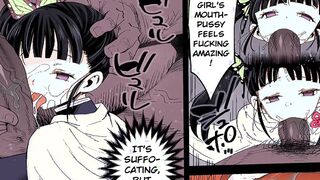 Kanao banged demon - kimetsu no yaiba - anime ( uncensored )
