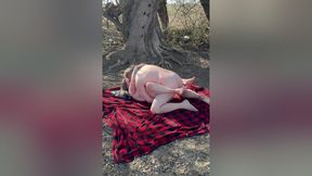 Horny Couple Risks Getting Caught Having Sex In Public Park