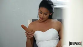 Katana Kombat Rocks Sexy White Lingerie for Merciless Fucking Delight