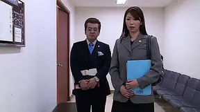 Seductive Lawyer Fingers Pussy During Court Hearing For Pleasure