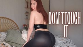 Don't touch it - Mistress YMarie humiliates you in a SPH clip - Small penis humiliation - Humiliation - Ass fetish - Femdom POV