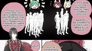 Uraraka comiendose una gran polla venosa