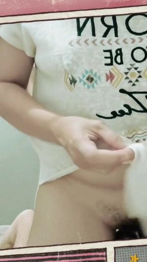 Captivating moment from &quot;Amelia colmek sambil nonton bokep.Rekaman seks terapis pijat. memek tante sange&quot;