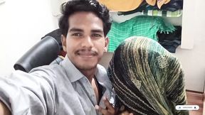 Indian Desi Nawaly Merried Couple BY -SNAPCHAT143