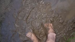 Barefoot Mud Walking HD 26th may 2024