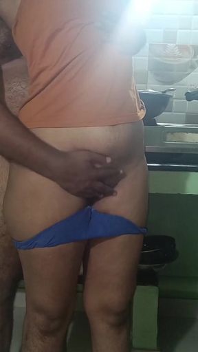 South Indian Mysore Girl Kitchen Romance Viral Video