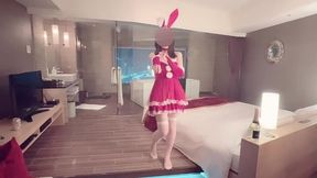 フルver.【個人撮影】christmas夜景の見えるお風呂付きホテルでサンタさんのコスプレをしたまりあと甘々中出しsexjapanese amateur hentai