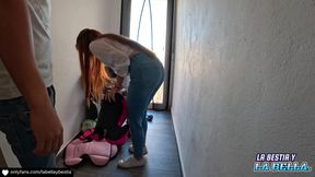 My Friend Fucks Me and Cums on My Feet