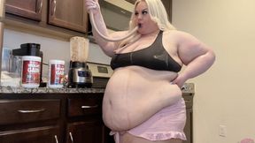 Gainer Shake Funnel Pump Up Before Our Dinner Date - MP4 1080