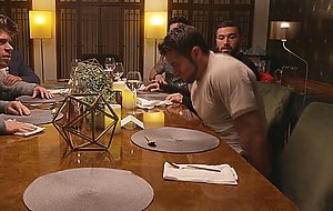Johnny Ford ruthlessly gang banged during dinner