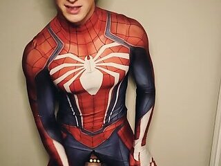 spider-man fucking a fleshlight