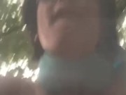 A Korean idol who gets naked outdoors and has anal sex!【BIG ASS】【CREAMPIE】