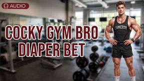 A $5000 Diaper Bet: Cocky Gym Bro Broken
