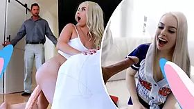 Hot real nurse Hazel Paige uses her narrow healing cunny to cure her Big Dick boyfriend - teamskeet