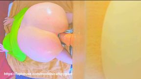 Buttgum - Extreme Farting When Riding My Dildo 1