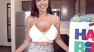 Massive Tit Stepmom Victoria June Gifts Flesh Light For Horny Stepson