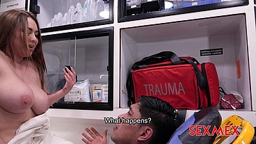 SEXMEX - HORNY PARAMEDIC . MICHELLE ALDRETE