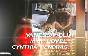 Lex Steele Makes Cynthia Pendragon Mya Lovely & Vanessa Blue Share!