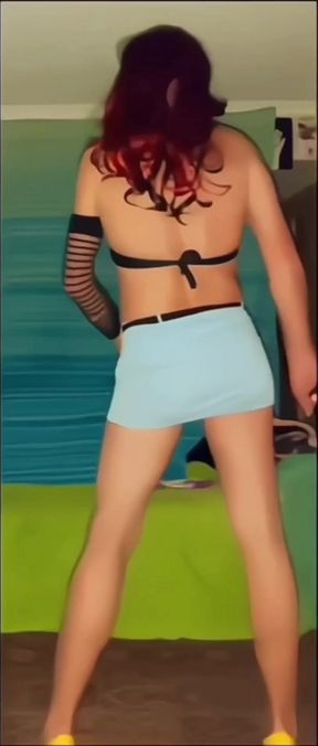 My tiny blue executive mini